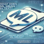 What Does "ML" Mean in Text?