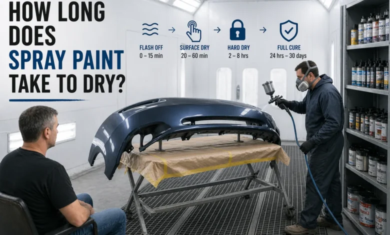 How Long Does Spray Paint Take to Dry