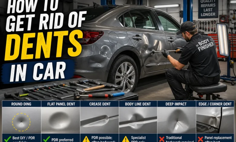 How to Get Rid of Dents in Car